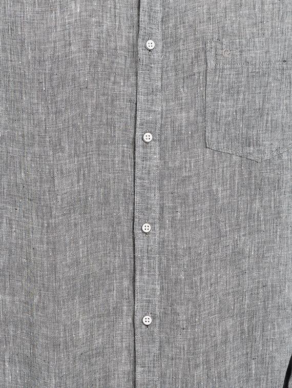 grey cotton casual shirt - 15222832 - Zoom Image - 4