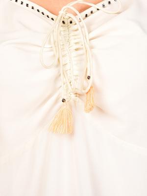 embellished high low dress - 15223706 - Standard Image - 4