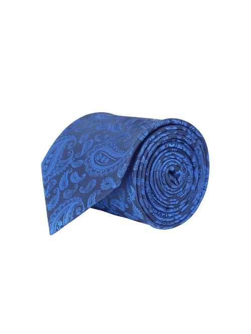 blue polyester tie - 15223898 - Standard Image - 1