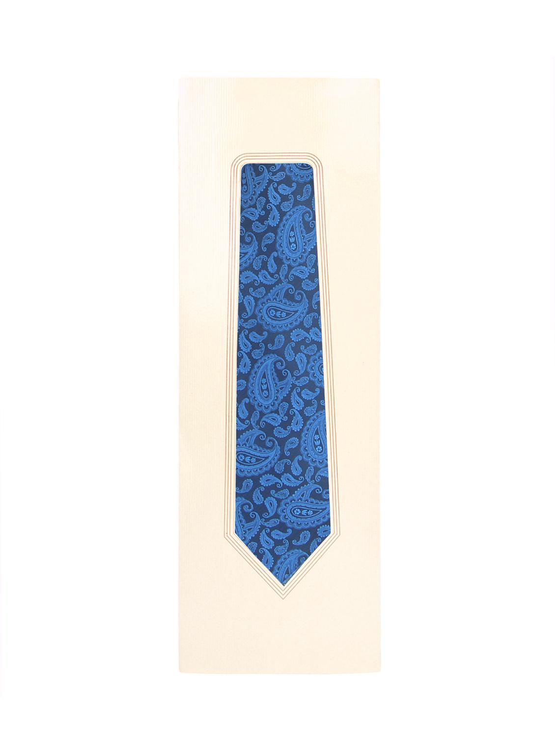 blue polyester tie - 15223898 - Zoom Image - 4