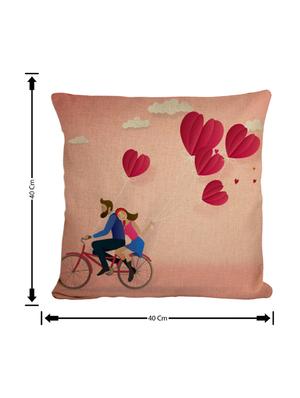 jute cushion cover 16 x 16 inch - 15226925 - Standard Image - 4