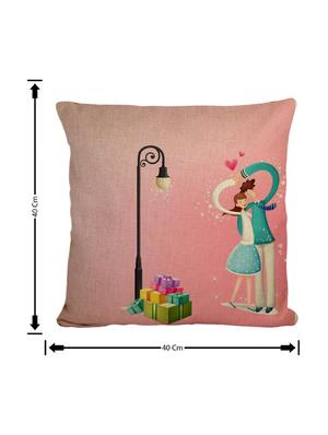 stitchnest printed cushion cover 16 x 16 inchjute cushion cover 16 x 16 inch - 15226928 - Standard Image - 4