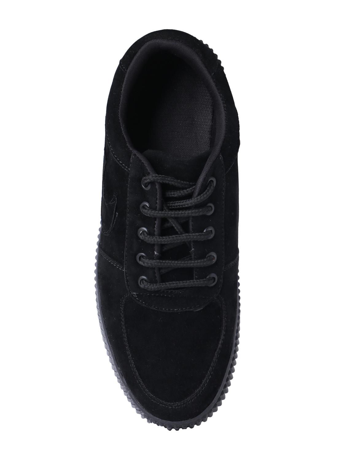 black suede lace up sneaker - 15227250 - Zoom Image - 4