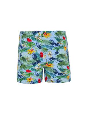 blue cotton shorts set - 15228159 - Standard Image - 4