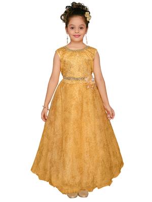 brown net gown - 15229949 - Standard Image - 4