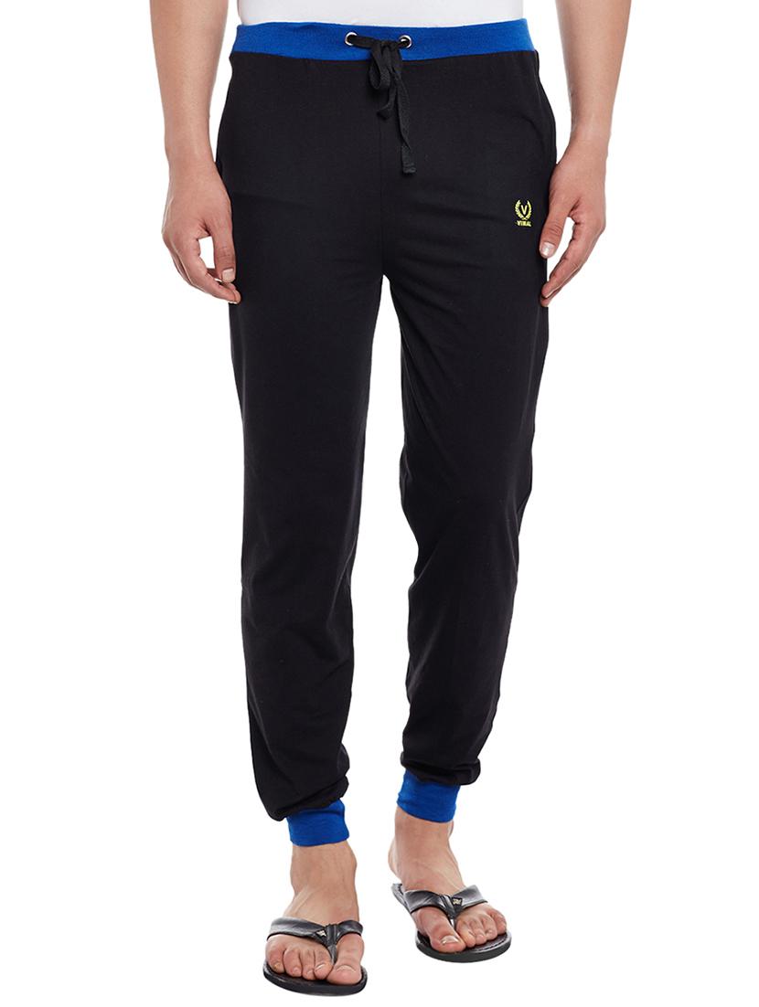 black cotton joggers - 15231931 - Zoom Image - 4