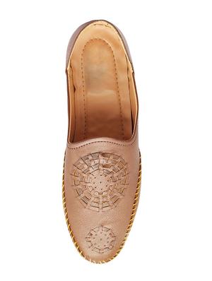 brown leatherette slip on loafer - 15240051 - Standard Image - 4