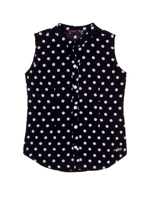 black cotton top - 15240218 - Standard Image - 1