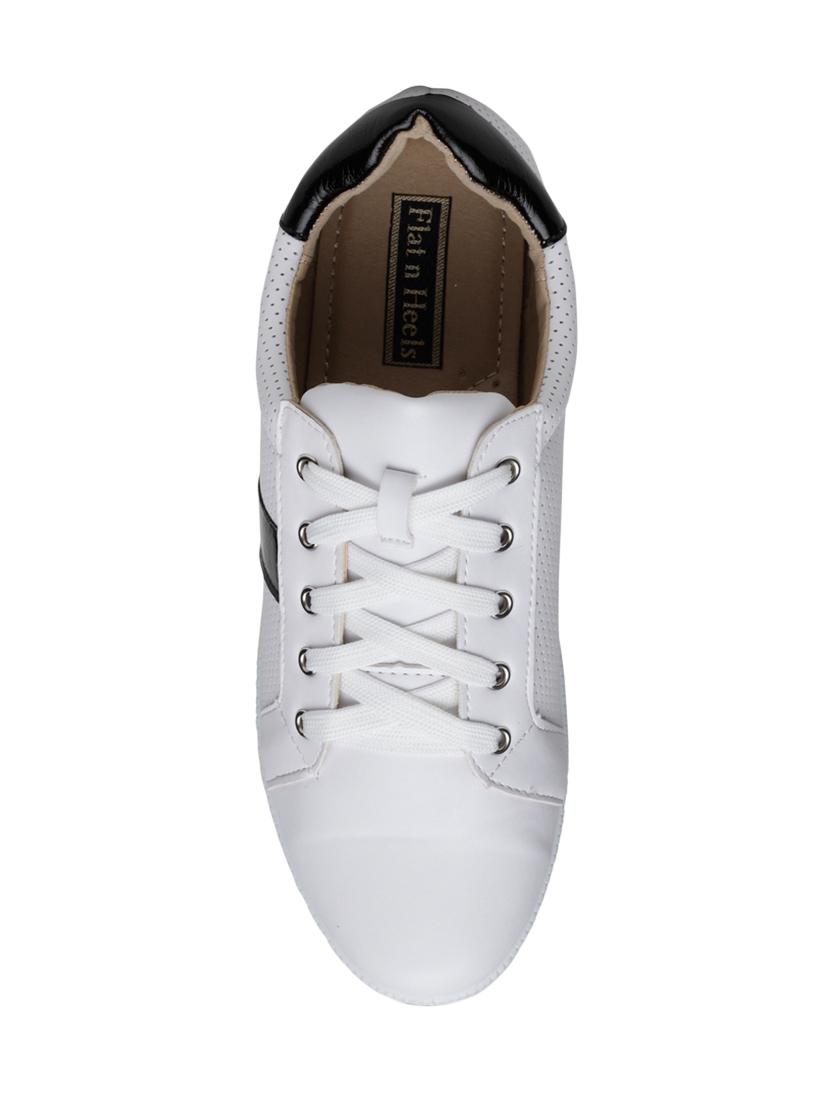 white lace-up sneaker - 15243558 - Zoom Image - 4