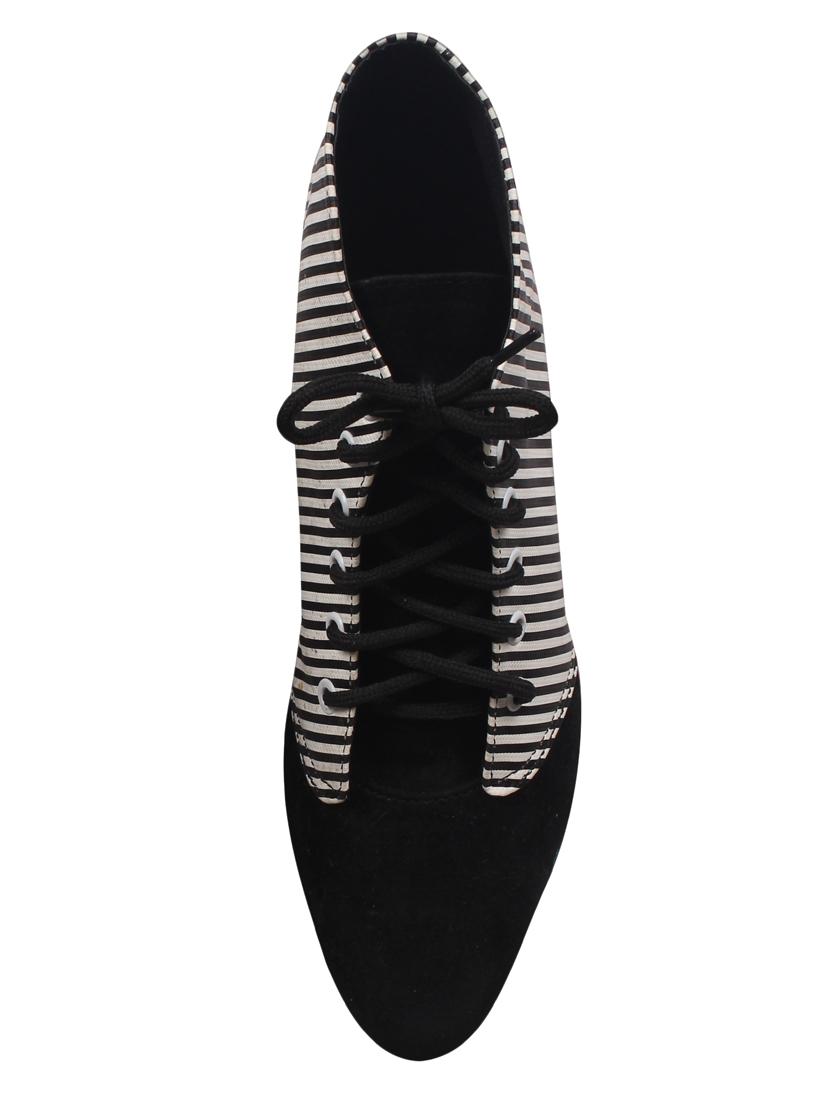 black faux leather ankle boot - 15249579 - Zoom Image - 4