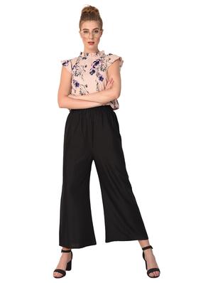 black rayon palazzos - 15254198 - Standard Image - 4