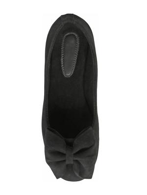 black slip on ballerina - 15260281 - Standard Image - 4