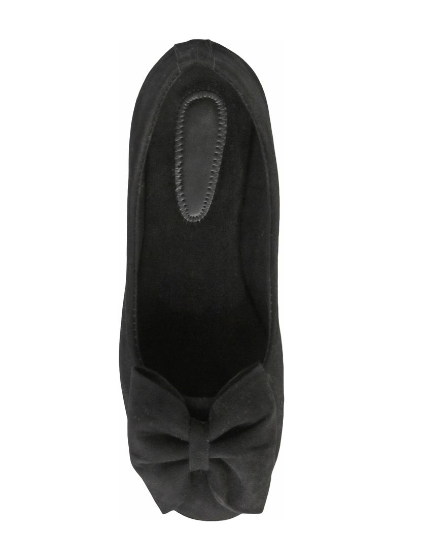 black slip on ballerina - 15260281 - Zoom Image - 4