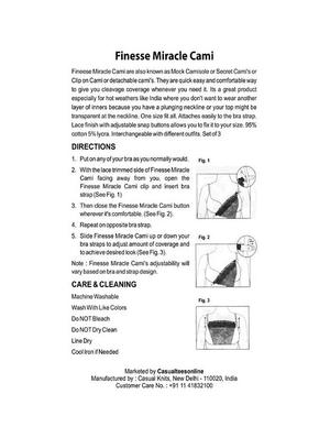 set of 3 mock camisoles - 15265368 - Standard Image - 4