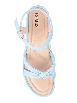 blue ankle strap sandal - 15266607 - Standard Image - 4