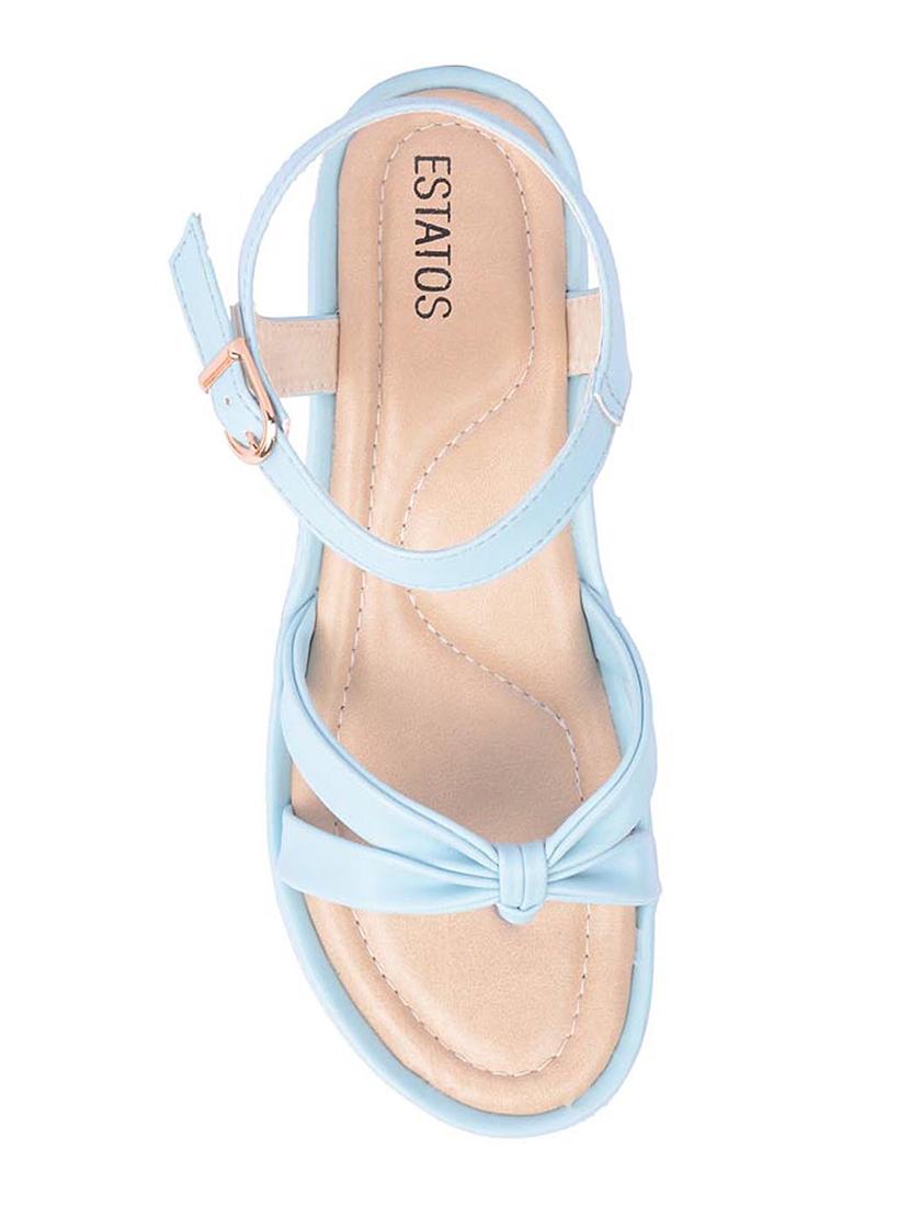 blue ankle strap sandal - 15266607 - Zoom Image - 4