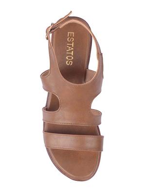 brown back strap sandal - 15266611 - Standard Image - 4