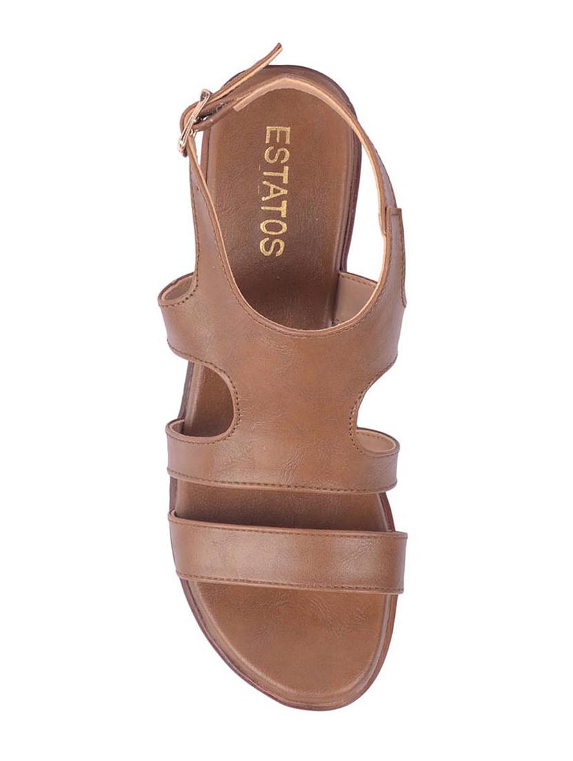 brown back strap sandal - 15266611 - Zoom Image - 4