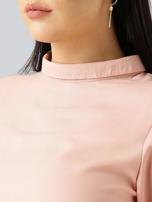 mock neck high low top - 15270205 - Standard Image - 4