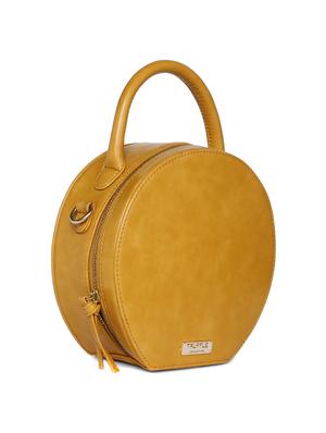 beige leatherette (pu) regular sling bag - 15270236 - Standard Image - 4