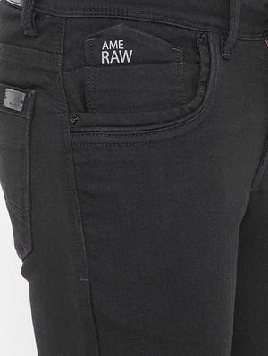 black denim plain jeans - 15270460 - Standard Image - 4