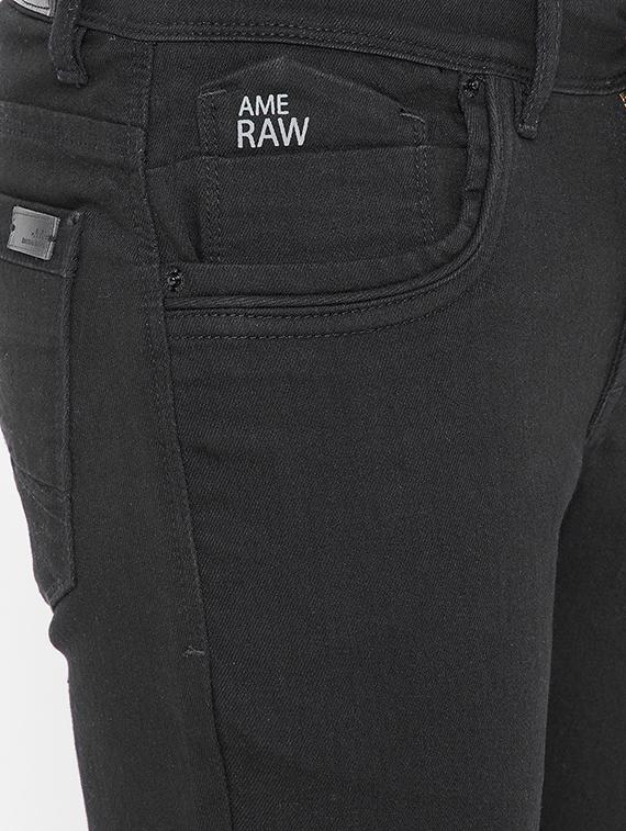 black denim plain jeans - 15270460 - Zoom Image - 4