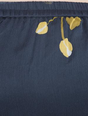 navy blue printed chiffon top - 15272957 - Standard Image - 4