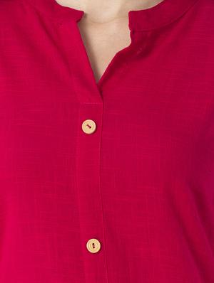 solid straight kurta - 15274145 - Standard Image - 4