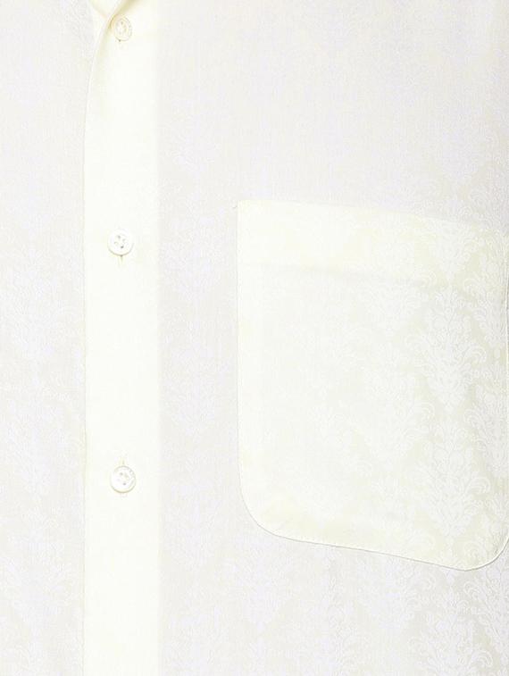 beige cotton formal shirt - 15274649 - Zoom Image - 4