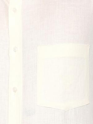 beige linen formal shirt - 15274692 - Standard Image - 4