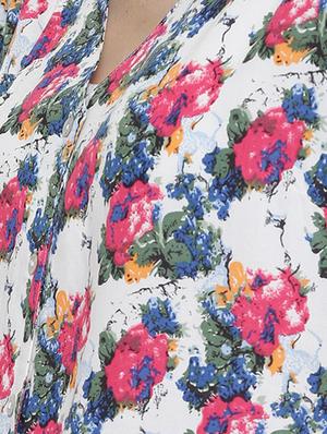 floral button down top - 15275493 - Standard Image - 4