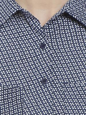 Printed patch pocket detail shirt - 15275517 - Standard Image - 4
