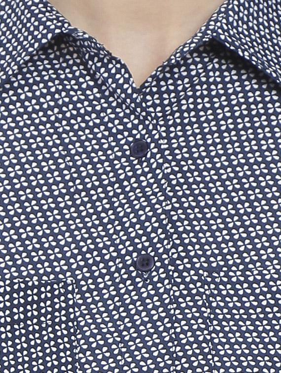 Printed patch pocket detail shirt - 15275517 - Zoom Image - 4