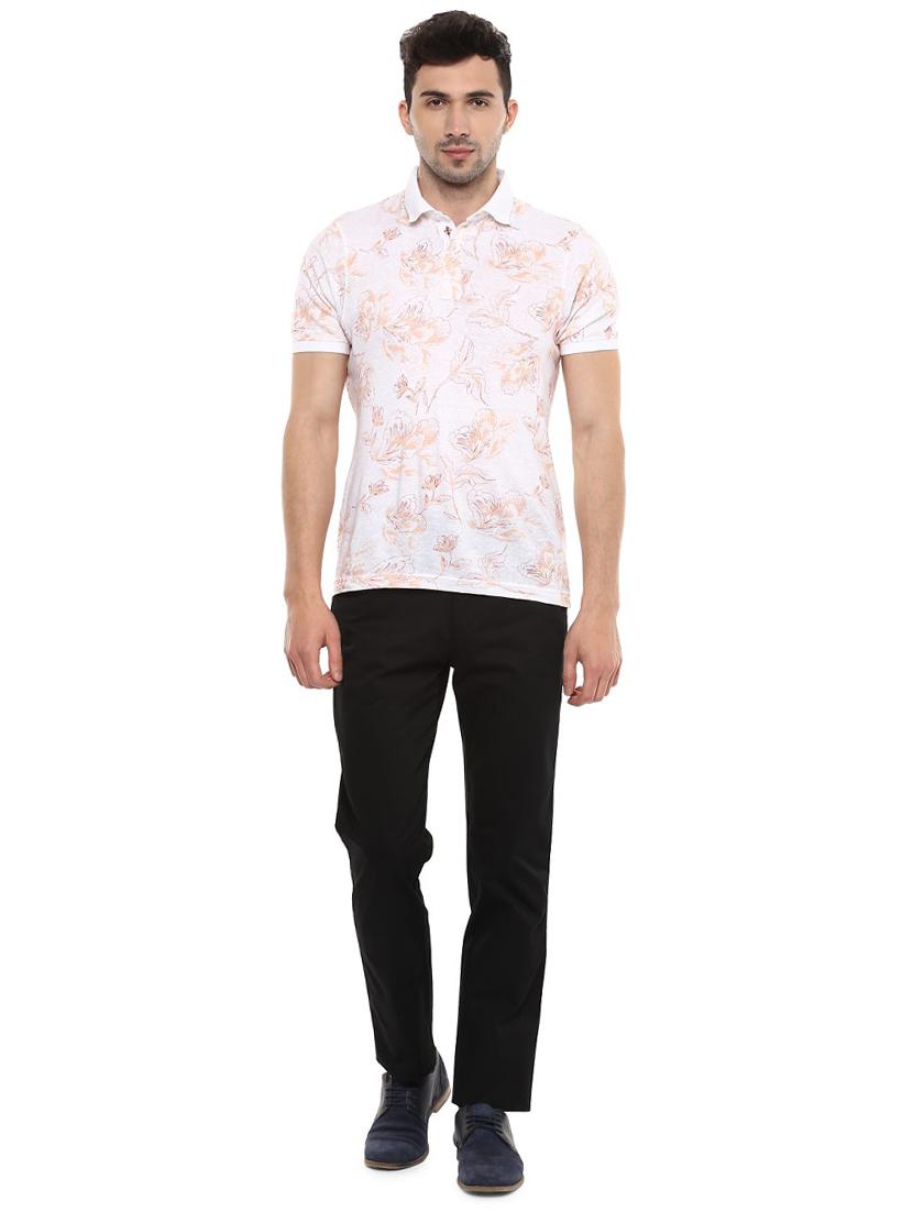 black cotton blend chinos - 15277240 - Zoom Image - 4
