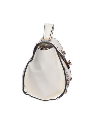 white leatherette (pu) sling bag - 15281700 - Standard Image - 4