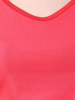 cut out sleeved pom pom detail top - 15282218 - Standard Image - 4