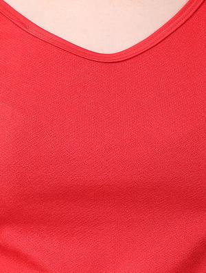 cut out sleeved pom pom detail top - 15282220 - Standard Image - 4