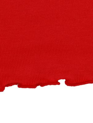 red cotton top - 15282681 - Standard Image - 4