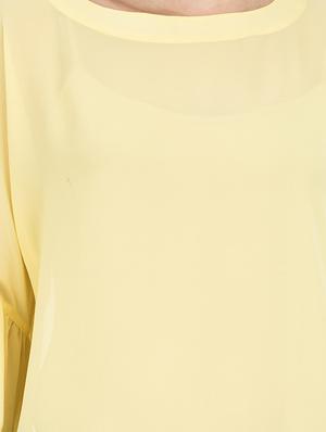 flared sleeved sheer top - 15284584 - Standard Image - 4