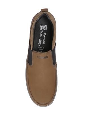 red chief olive casual slip on shoes - 15286513 - Standard Image - 4