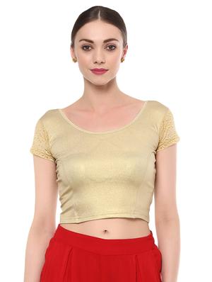 multi colored cotton lycra combos blouse - 15287773 - Standard Image - 4