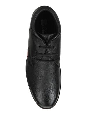 red chief black leather lace-up derby - 15289408 - Standard Image - 4