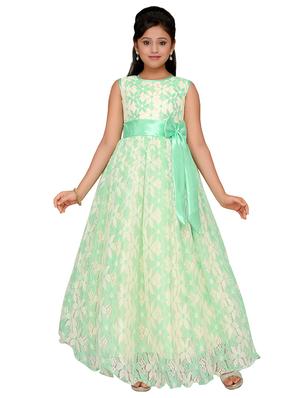 green net party gown - 15290434 - Standard Image - 4