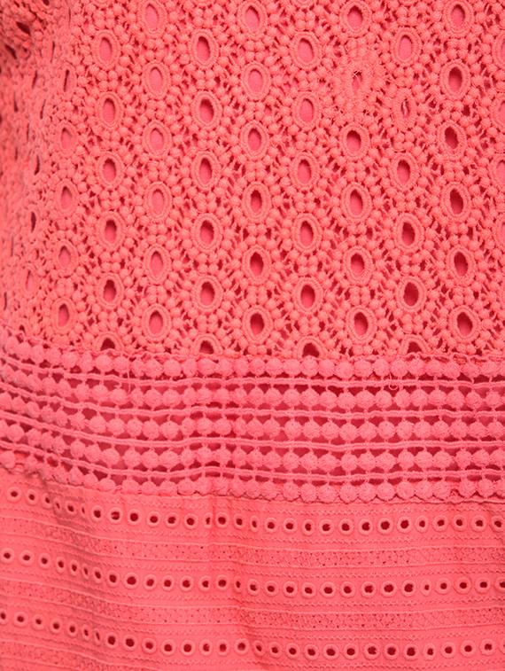 red cotton crochet top - 15290887 - Zoom Image - 4