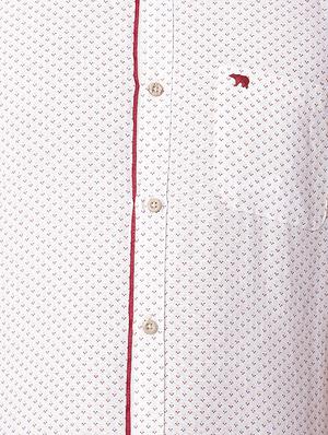 white linen casual shirt - 15292660 - Standard Image - 4
