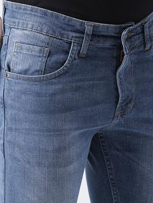 blue denim washed jeans - 15293437 - Standard Image - 4