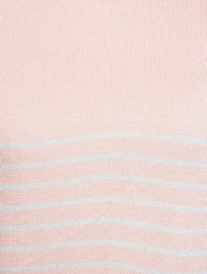 pink striped viscose pullover - 15293484 - Standard Image - 4