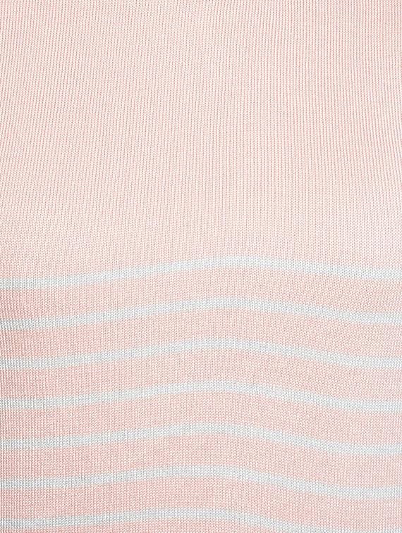 pink striped viscose pullover - 15293484 - Zoom Image - 4