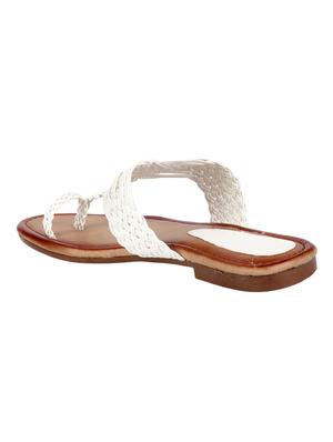 white one toe sandals - 15295504 - Standard Image - 4