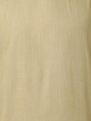 beige rayon kurta pyjama set - 15296385 - Standard Image - 4
